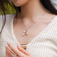 MNP35 925 Silver Nurture Pearl Necklace