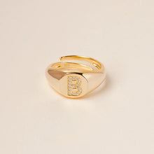 Load image into Gallery viewer, MR01 925 Silver Alphabet Ring
