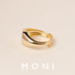 MR01 925 Silver Alphabet Ring