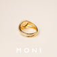MR01 925 Silver Alphabet Ring