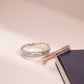 MR022 925 Silver Eternity Band Ring