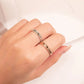 MR022 925 Silver Eternity Band Ring