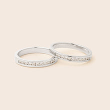 Load image into Gallery viewer, MR058 925 Silver Couple Ring
