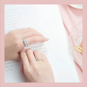 MR076 925 Silver Vintage Ring