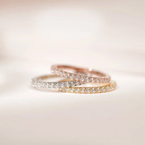 MR079 925 Silver Stackable Eternity Ring