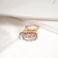 MR079 925 Silver Stackable Eternity Ring Set (3 Colours)