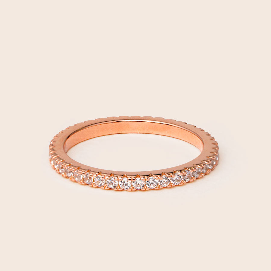 MR079 925 Silver Stackable Eternity Ring