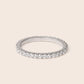 MR079 925 Silver Stackable Eternity Ring Set (3 Colours)