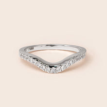 Load image into Gallery viewer, MR081 925 Silver U shape Stackable Ring
