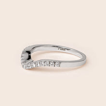 Load image into Gallery viewer, MR081 925 Silver U shape Stackable Ring
