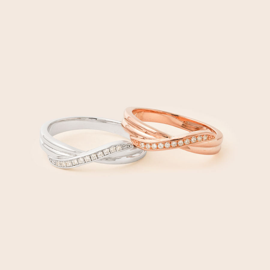 MR084 925 Couple Ring