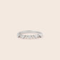 MR085 925 Silver Stackable Heart Ring