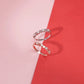 MR085 925 Silver Stackable Heart Ring