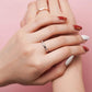 MR085 925 Silver Stackable Heart Ring