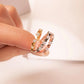 MR085 925 Silver Stackable Heart Ring