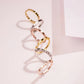 MR085 925 Silver Stackable Heart Ring