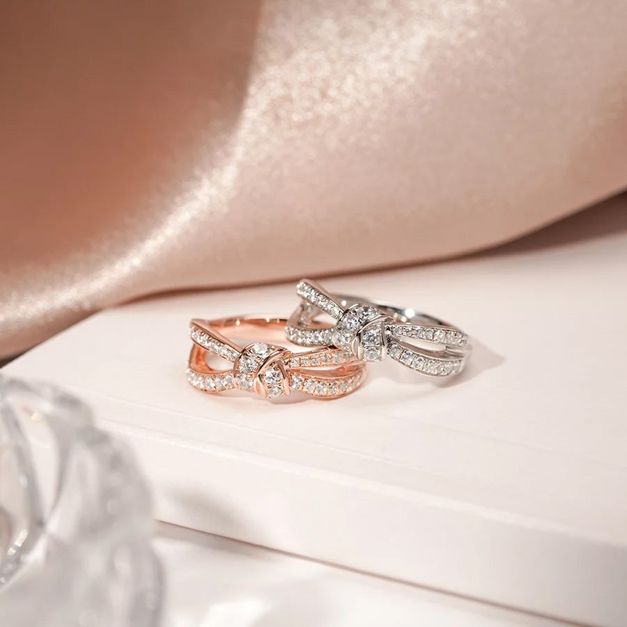 MR095 925 Ribbon Ring