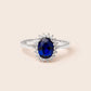 MR099 925純銀 藍寶戒指