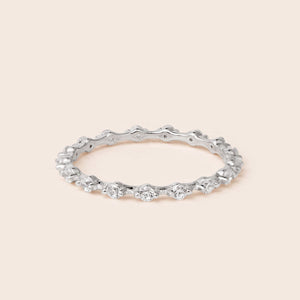 MR1001 925 Silver Stackable Eternity Ring