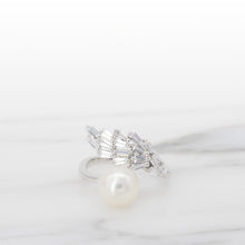 Load image into Gallery viewer, MR1012 925 Silver Pearl Ring
