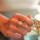 MR1023 925 Silver Dancing Stone Ring