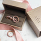 MR1037 925 Silver Pink Eternity Ring