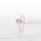 MR1052 925 Silver Pear Ring