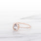 MR1052 925 Silver Pear Ring