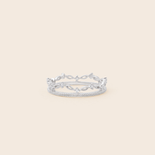 Load image into Gallery viewer, MR1065 925 Silver Clown Stackable Eternity Ring
