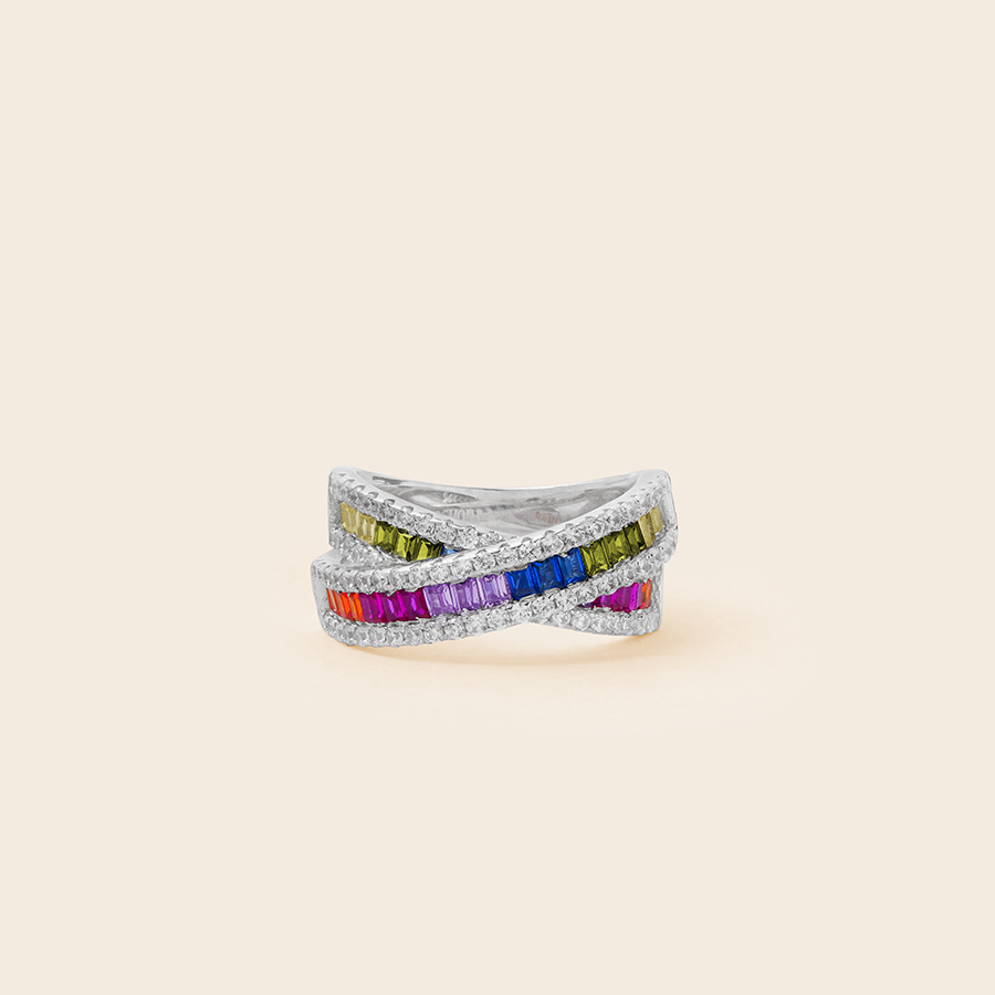 MR1099 925 Rainbow Ring