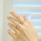 MR1110 925 Silver Eternity Ring Set