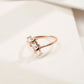 MR1113 925 Silver Baguette Solitaire Ring