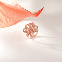 Load image into Gallery viewer, MR1130 925 Silver Flower Ring
