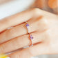 MR1142 925純銀 Provence 紫色 戒指