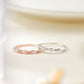 MR1143 925 Silver Half Eternity Ring