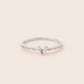 MR1144 925 Silver Thin Heart Ring