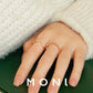 MR1156 925 Silver Smile Ring