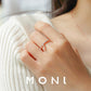 MR1157 925 Silver Raindrop Ring