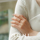 MR1158 925 Silver Clutch Ring