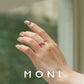 MR1160 925 Silver Chevron Ring