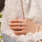 MR1181 925 Silver Guiding Pearl Ring