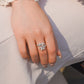 MR1182 925 Silver Flourish Pearl Ring
