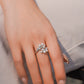 MR1182 925 Silver Flourish Pearl Ring