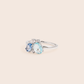 MR1195 925 Silver Foama Ring