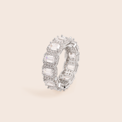 MR1199 925 Silver Elizabeth Ring