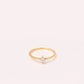 MR202 925 Silver Solitaire Ring