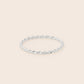 MR207 925 Silver Stackable Twist Eternity Ring