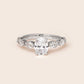 MR218 925 Silver Solitaire Ring