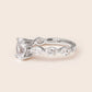 MR218 925 Silver Solitaire Ring