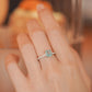 MR222 925純銀 淺藍鑽 戒指